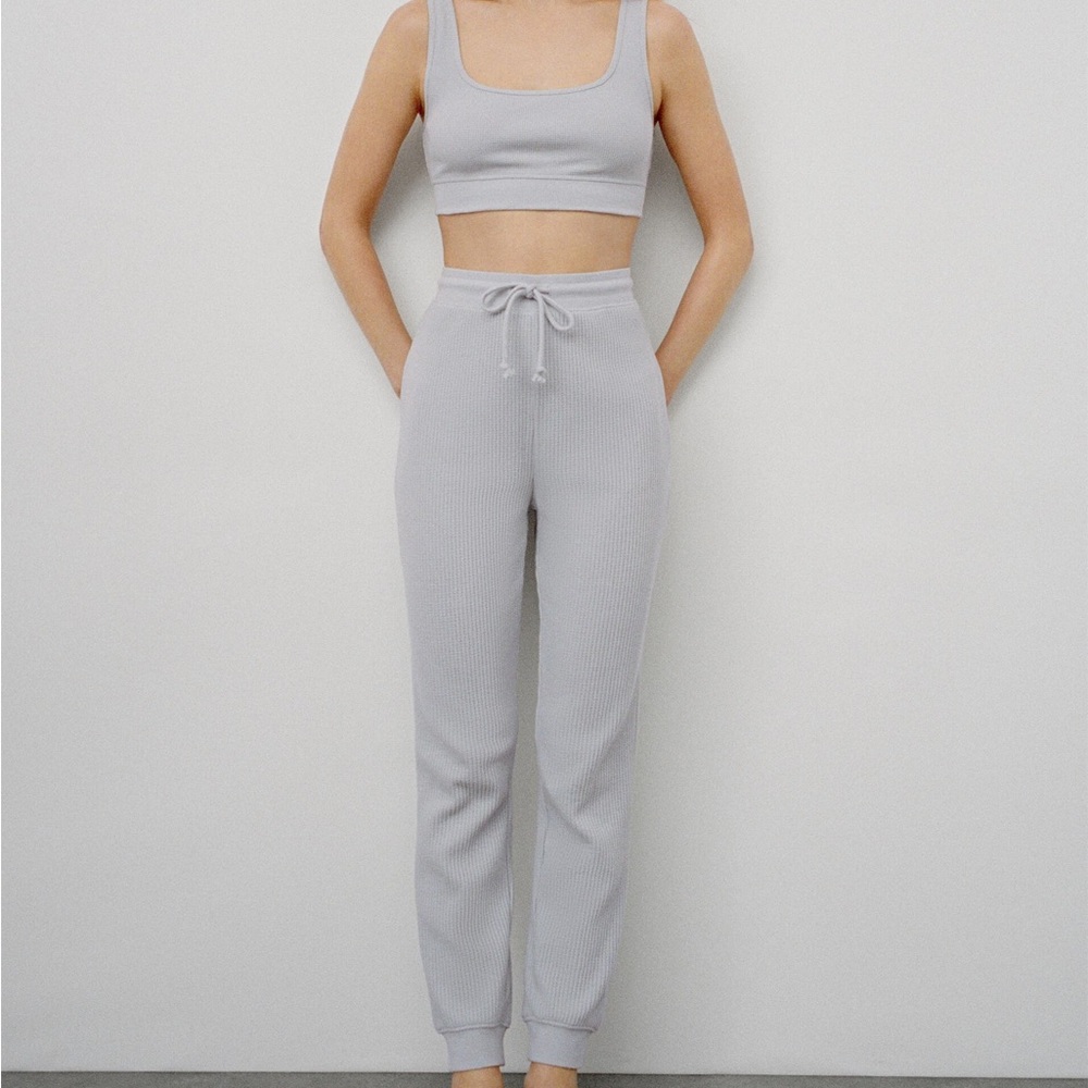 Zara Jogger and Crop Top Set